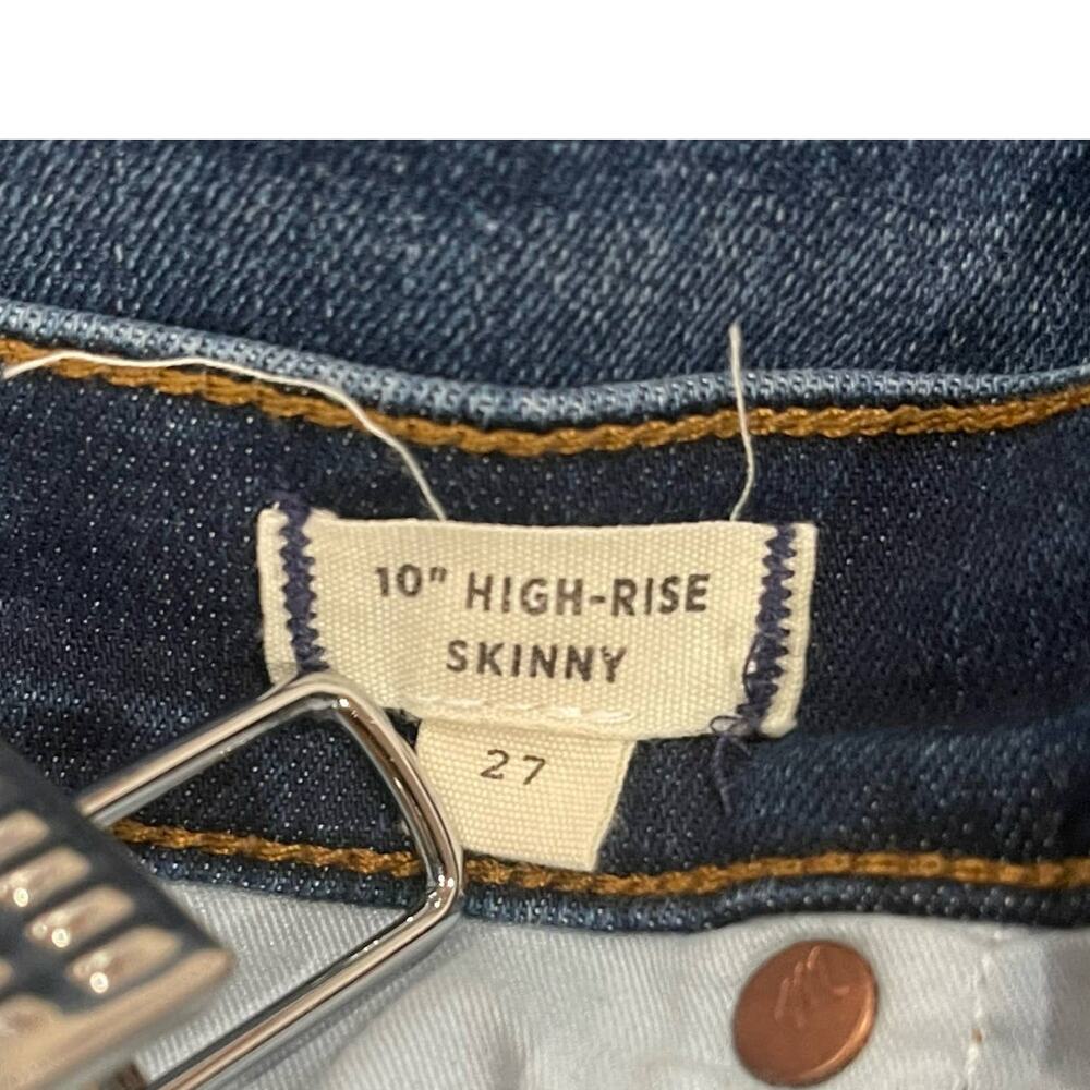 Madewell 10" High-Rise Skinny Jeans‎ Size 27 - Picture 5 of 7